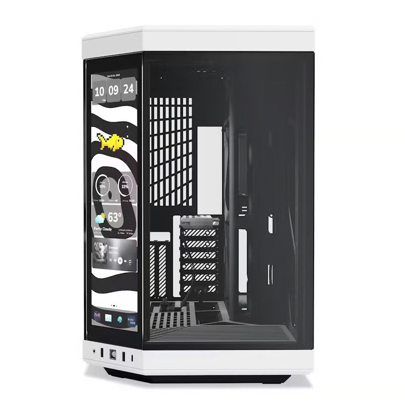 HYTE Y70 Touch infinite ATX 機箱 - Panda 黑白色