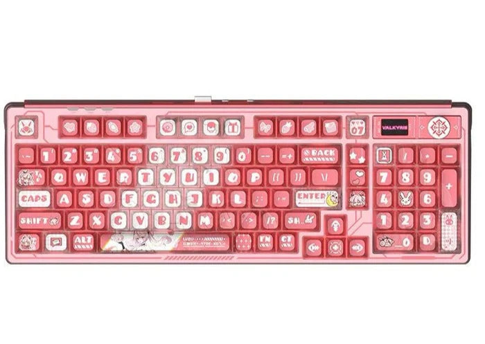 Valkyrie VK-99 呂布 98鍵 RGB 三模無線熱拔插機械鍵盤 - TTC 烈焰粉軸 (綫性軸)