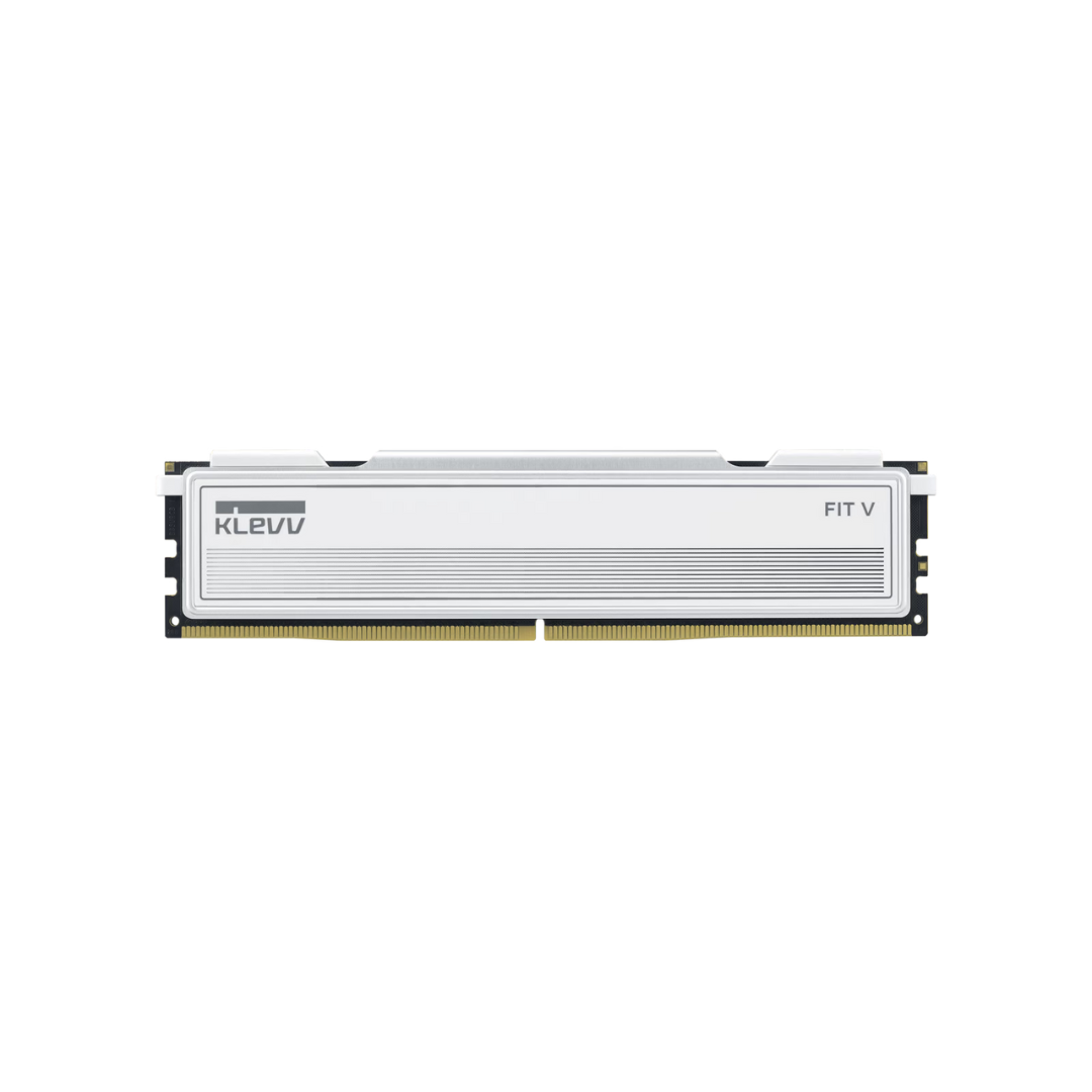 【AMD專用套裝、Intel不適用】 Klevv 科賦 FIT V DDR5 White 32GB (16GB x 2) 6000MHz CL28 (KD5AGU880-60B280F) - Limited Lifetime保養