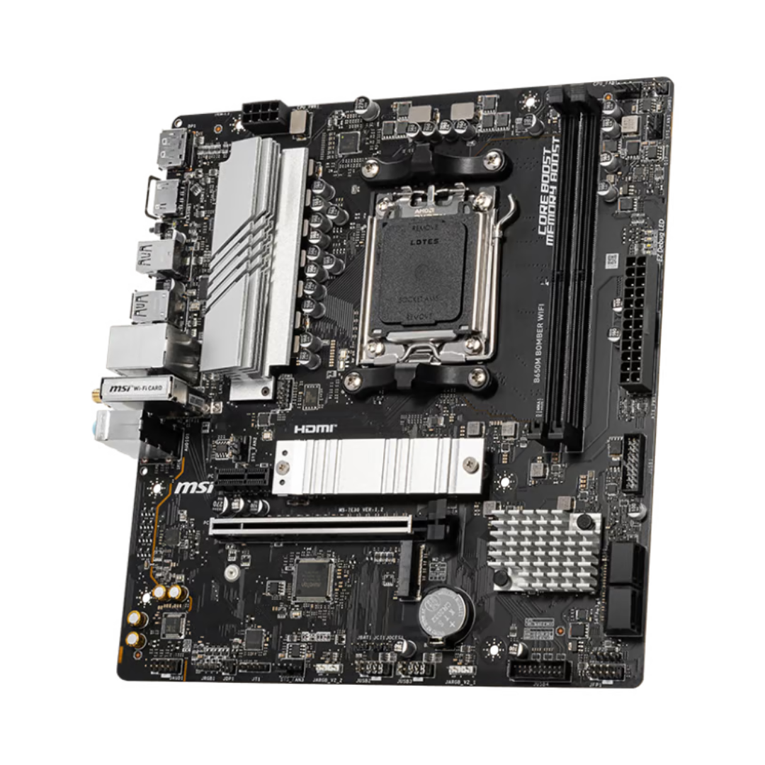 MSI 微星 B650M BOMBER WIFI Micro-ATX 主機板 (DDR5)
