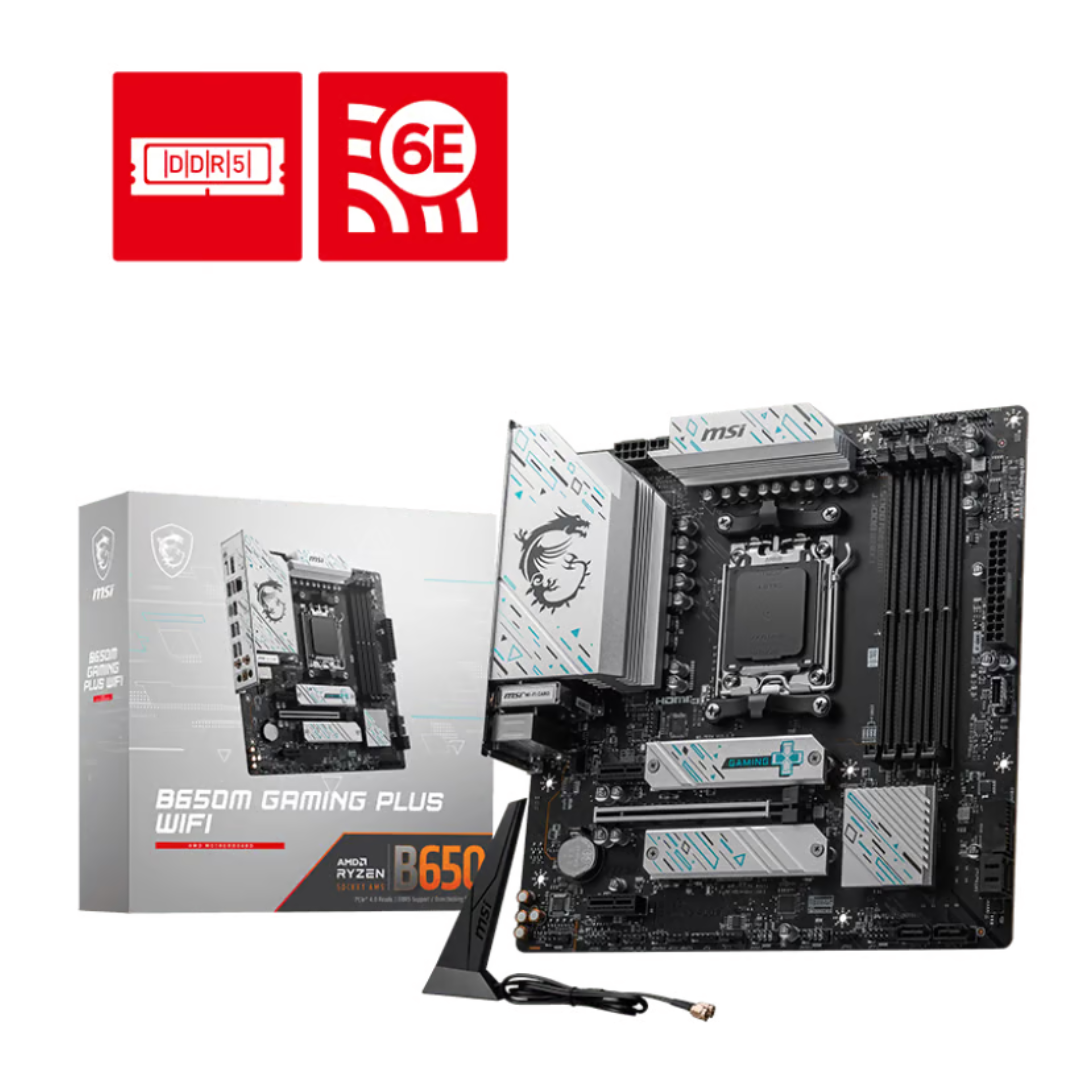 MSI 微星 MAG B650M GAMING PLUS WIFI Micro-ATX 主機板 (DDR5)