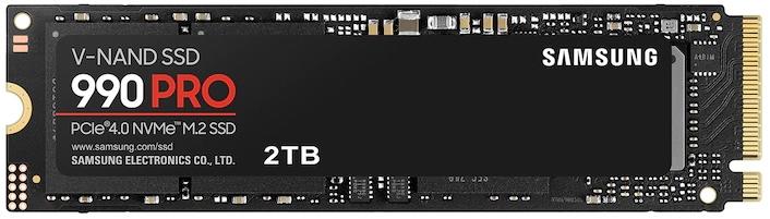 Samsung 990 PRO Series - 2TB PCIe 4.0 NVMe - M.2 SSD