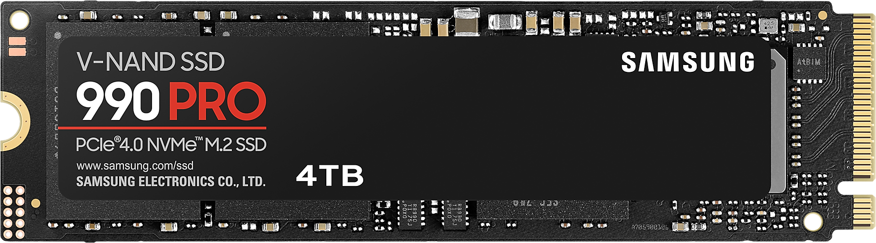 Samsung 990 PRO Series - 4TB PCIe 4.0 NVMe - M.2 SSD
