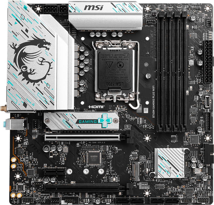 MSI B760M GAMING PLUS WIFI MATX
