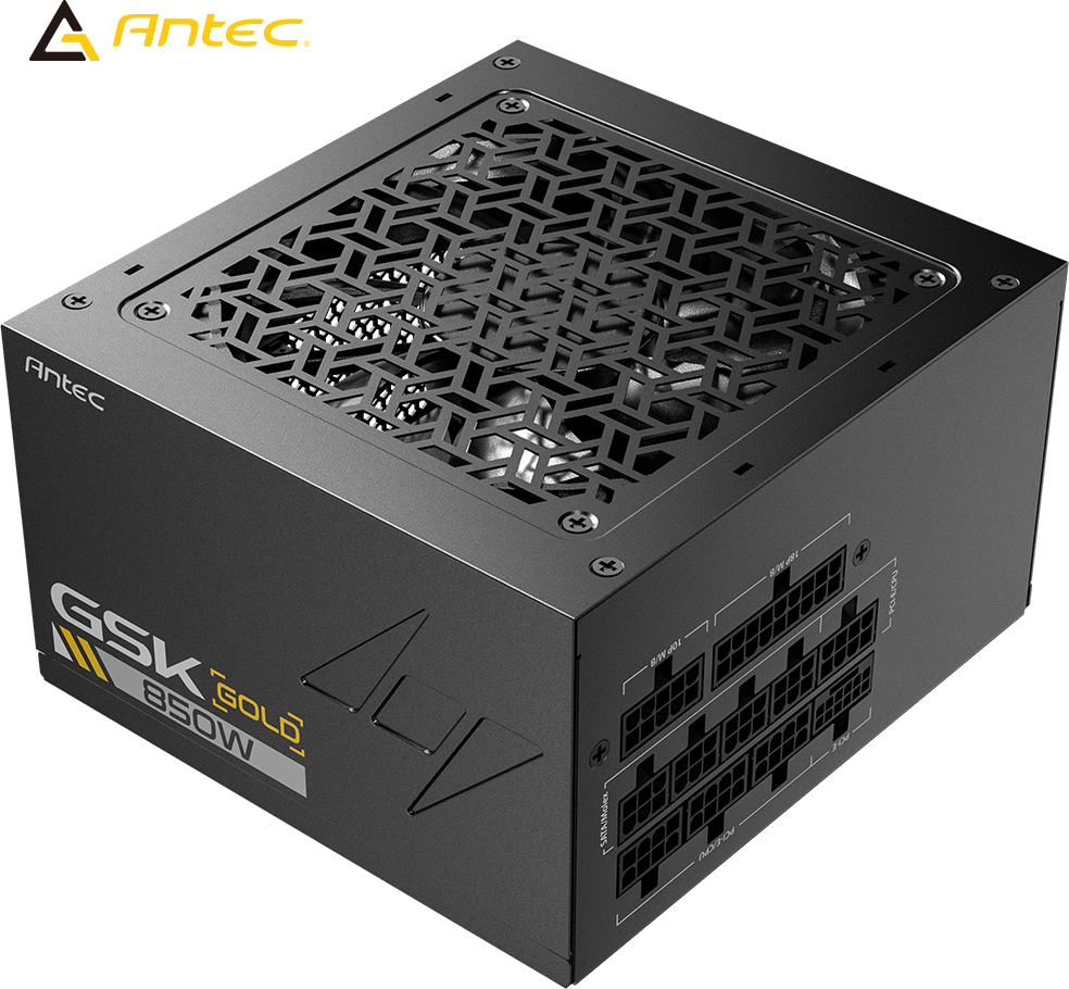 ANTEC Gold Strike GSK850 850W 80Plus Gold ATX3.1 PSU - Black