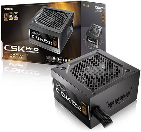 Antec Cuprum Strike CSK1000 PRO ATX3.1 1000W 80Plus Bronze SEMI-MODULAR PSU