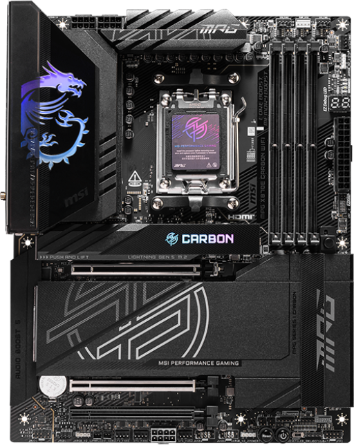 MSI MPG X870E CARBON WIFI ATX
