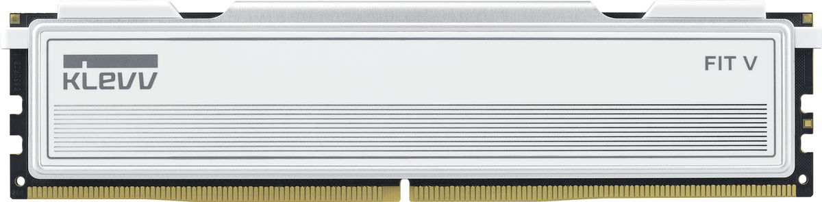 【AMD專用套裝、Intel不適用】 Klevv 科賦 FIT V DDR5 White 32GB (16GB x 2) 6000MHz CL28 (KD5AGU880-60B280F) - Limited Lifetime保養