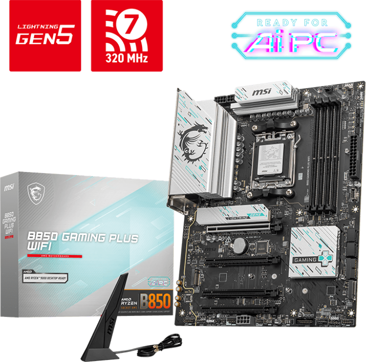 MSI B850 GAMING PLUS WIFI ATX