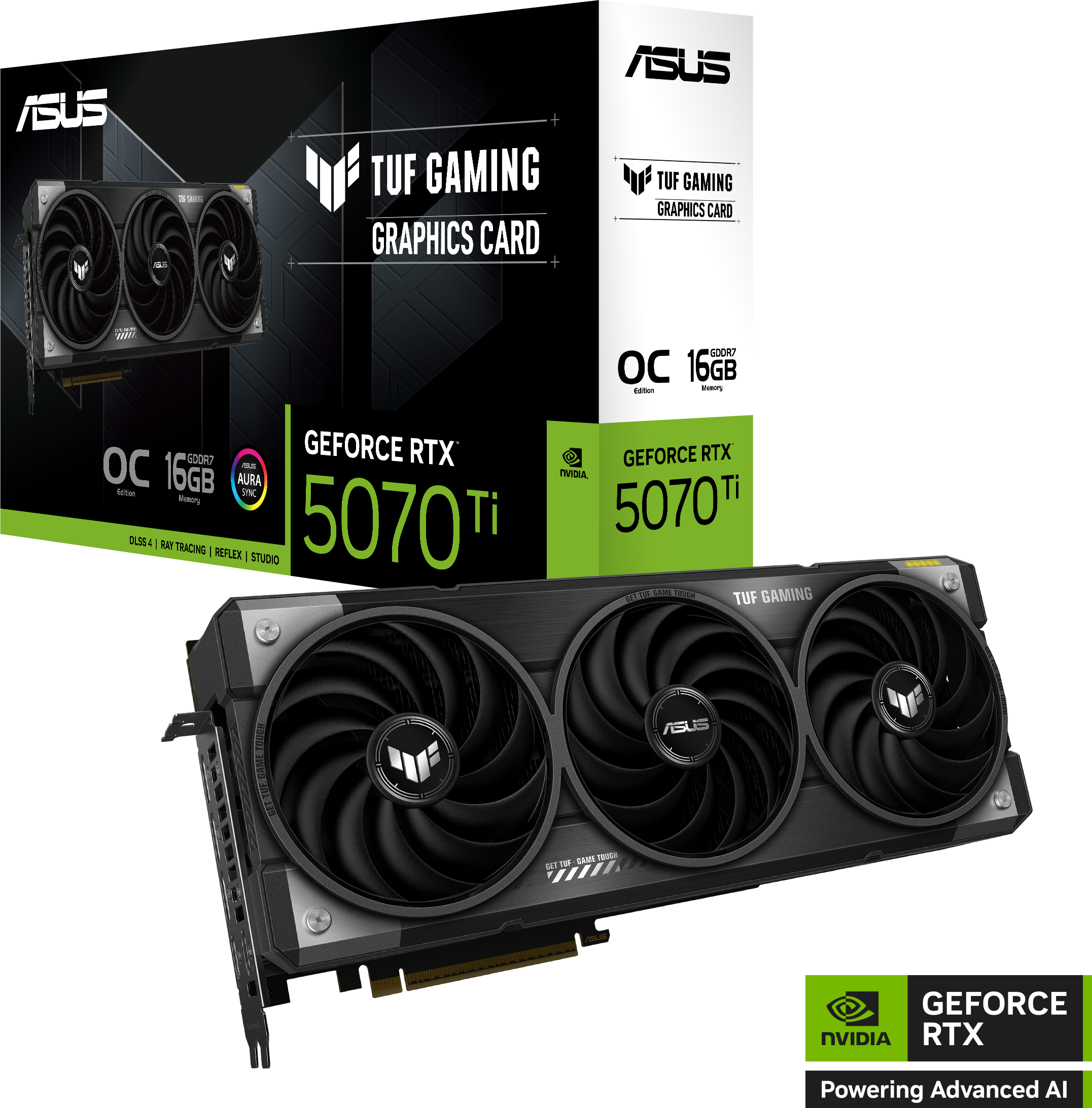 ASUS TUF Gaming GeForce RTX™ 5070 Ti 16GB GDDR7 OC Edition