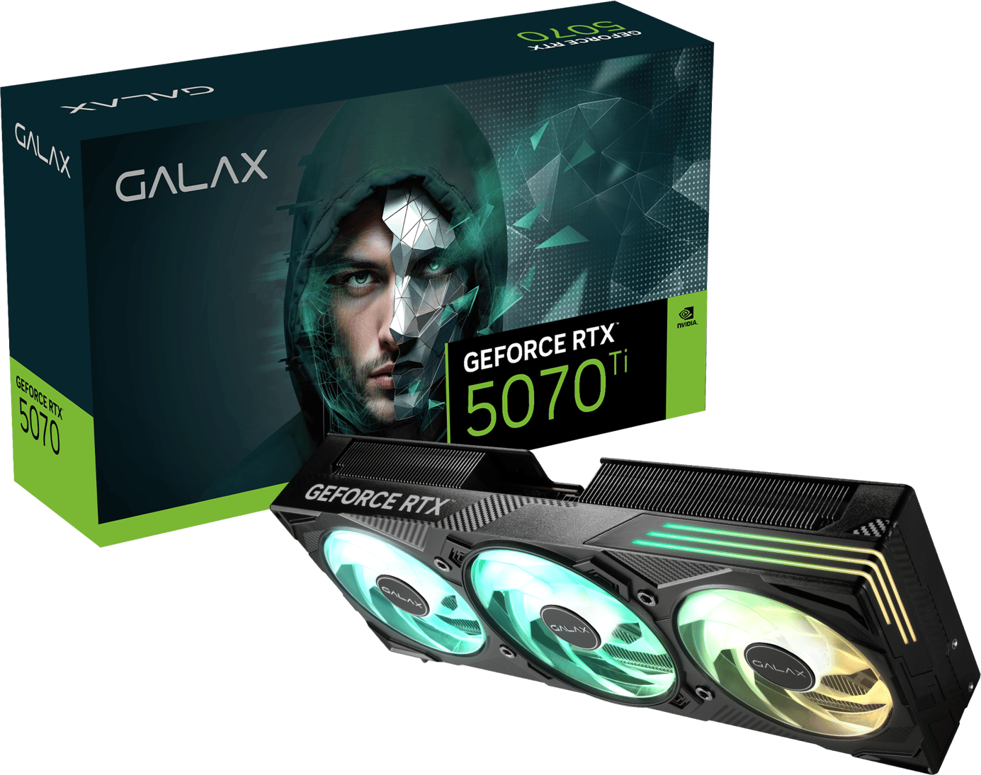 GALAX GeForce RTX™ 5070 Ti EX Gamer 1-Click OC
