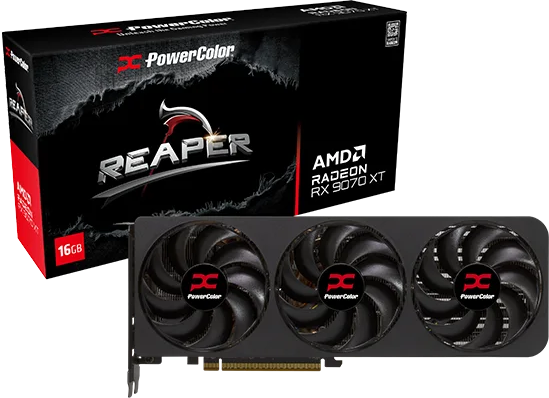 PowerColor Reaper AMD Radeon RX 9070 XT 16GB 顯示卡