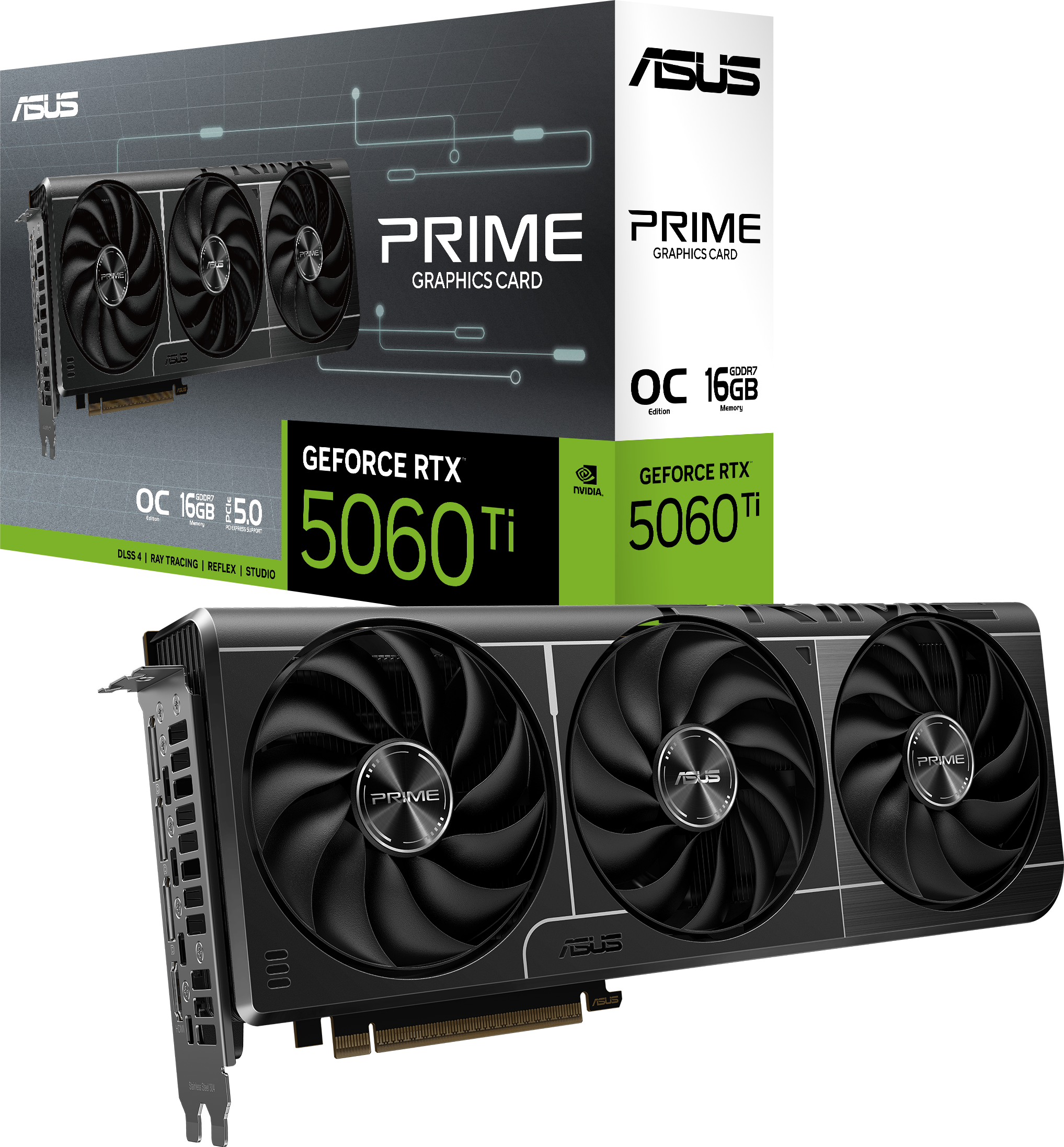 ASUS PRIME GeForce RTX™ 5060 Ti 16GB GDDR7 OC Edition