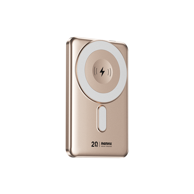 REMAX 睿量 自帶線折疊支架磁吸15W無線充電源5000mAh CX-1