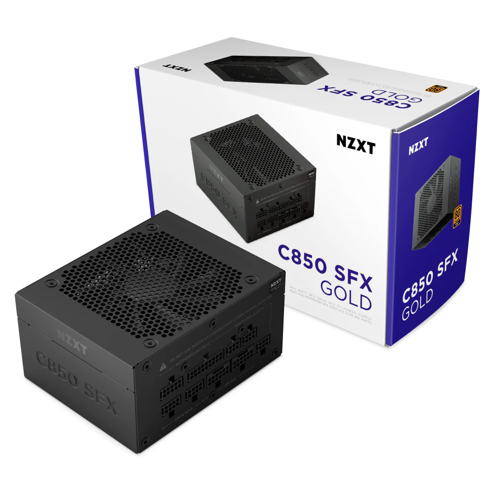 NZXT C850 SFX GOLD 850W 80 PLUS Gold ATX3.1 (10年保)