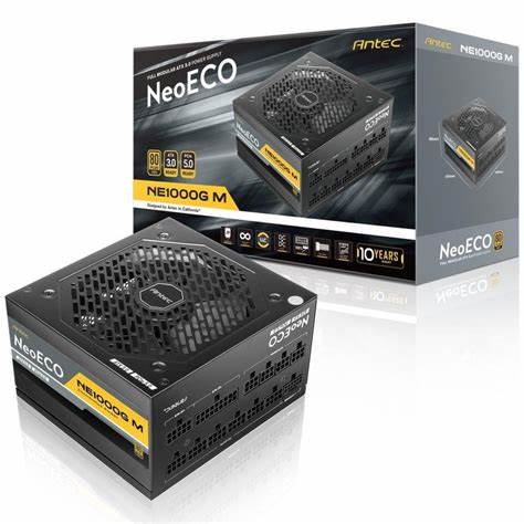 Antec NeoECO Gold Modular ATX3.0 1000W 80Plus Gold 金牌 火牛 (10年保)