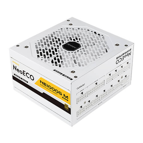 Antec NeoECO White Gold Modular ATX3.0 1000W 80Plus Gold 金牌 白色火牛 (10年保)