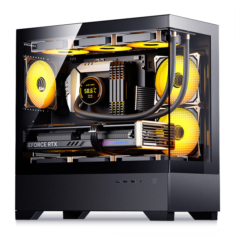 AIGO W60 Micro-ATX 機箱 -Black