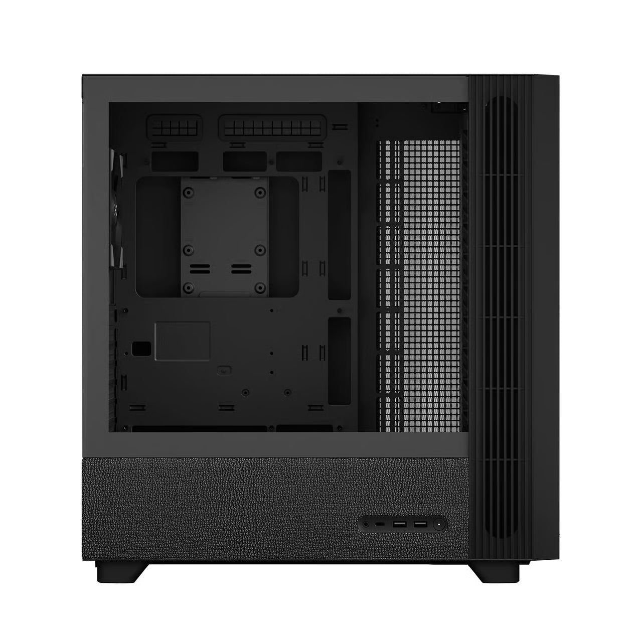 TRYX FLOVA F50 ATX 機箱 - Black 黑色 【預裝1把PWM風扇 + TCF風扇】