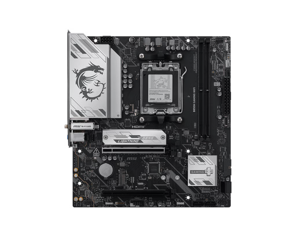 MSI 微星 B850M GAMING WIFI mATX 主機板 (DDR5)