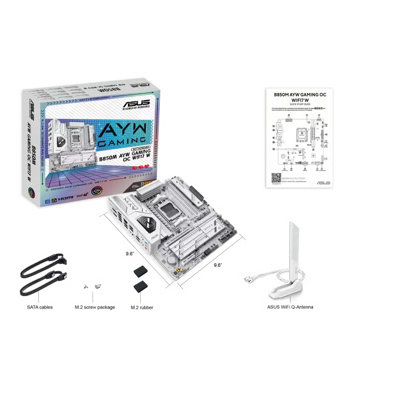 ASUS 華碩 B850M AYW GAMING OC WIFI W 主機板 (DDR5)