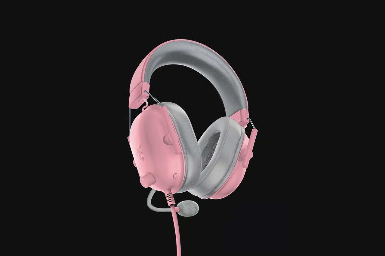 Razer BlackShark V2 X 電競遊戲耳機 - Quartz
