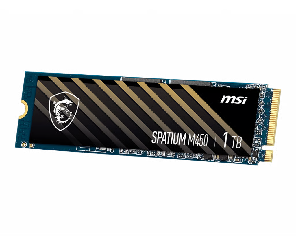 MSI 微星 SPATIUM M450 1TB PCIe 4.0 x4 NVMe M.2 2280 SSD