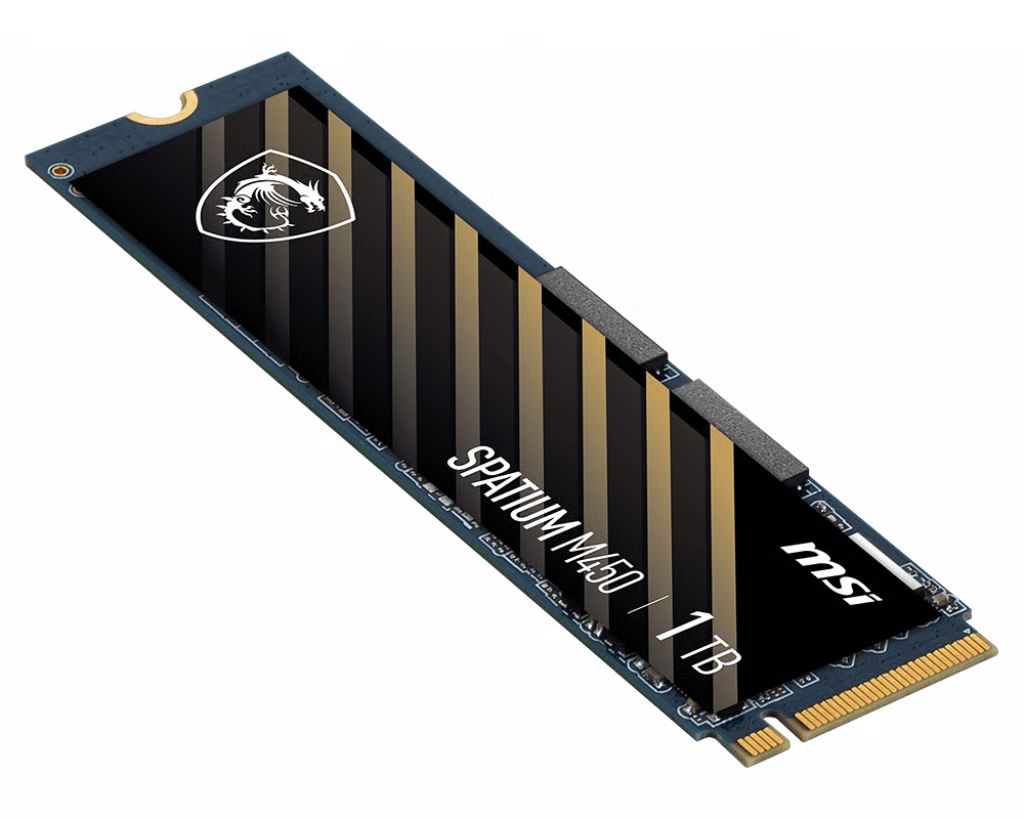 MSI 微星 SPATIUM M450 500GB PCIe 4.0 x4 NVMe M.2 2280 SSD