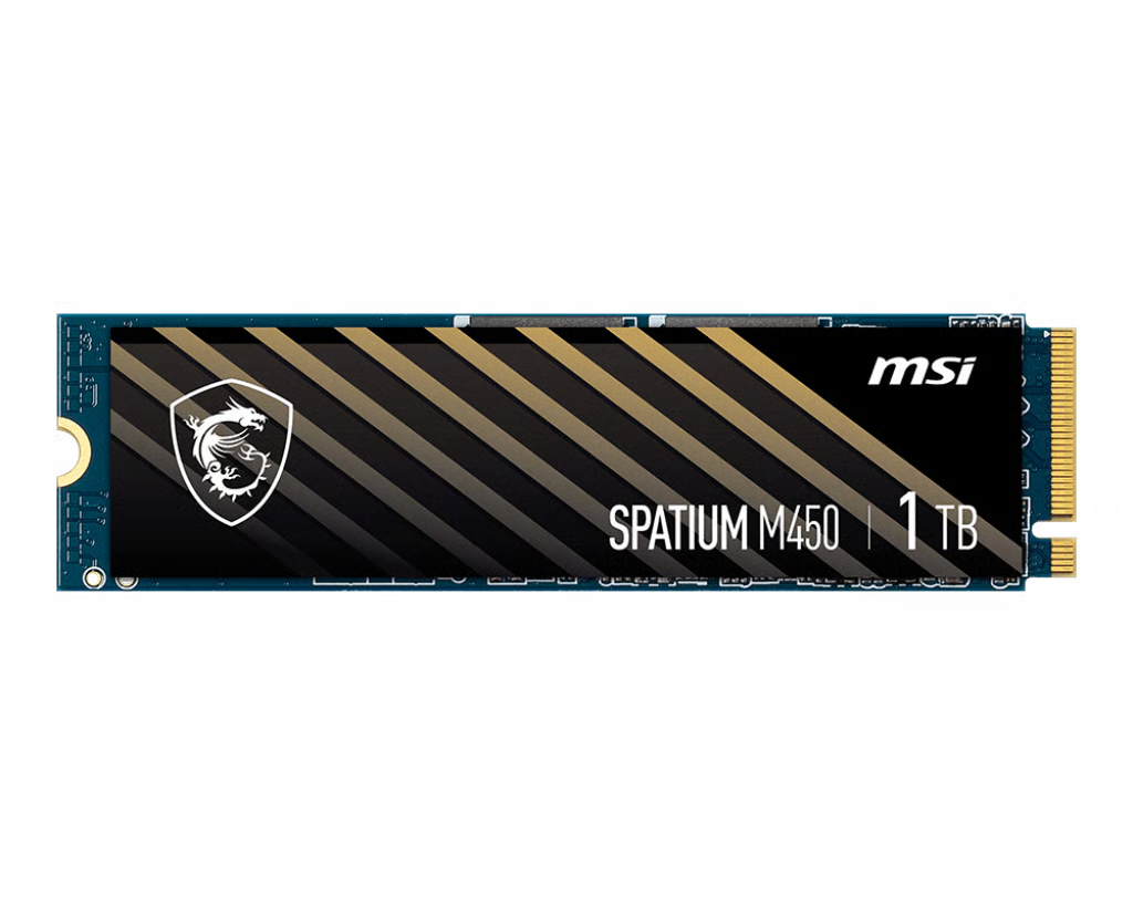 MSI 微星 SPATIUM M450 1TB PCIe 4.0 x4 NVMe M.2 2280 SSD