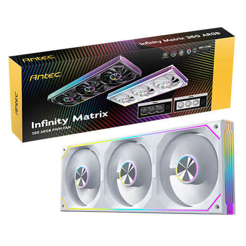 Antec Infinity Matrix 360 風扇 - White 白色
