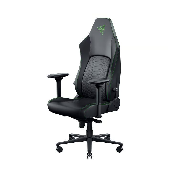 Razer Iskur V2 NewGen 人體工學高背電競椅 - 黑綠色