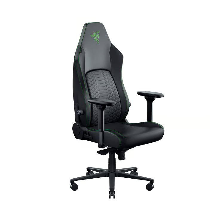 Razer Iskur V2 NewGen 人體工學高背電競椅 - 黑綠色