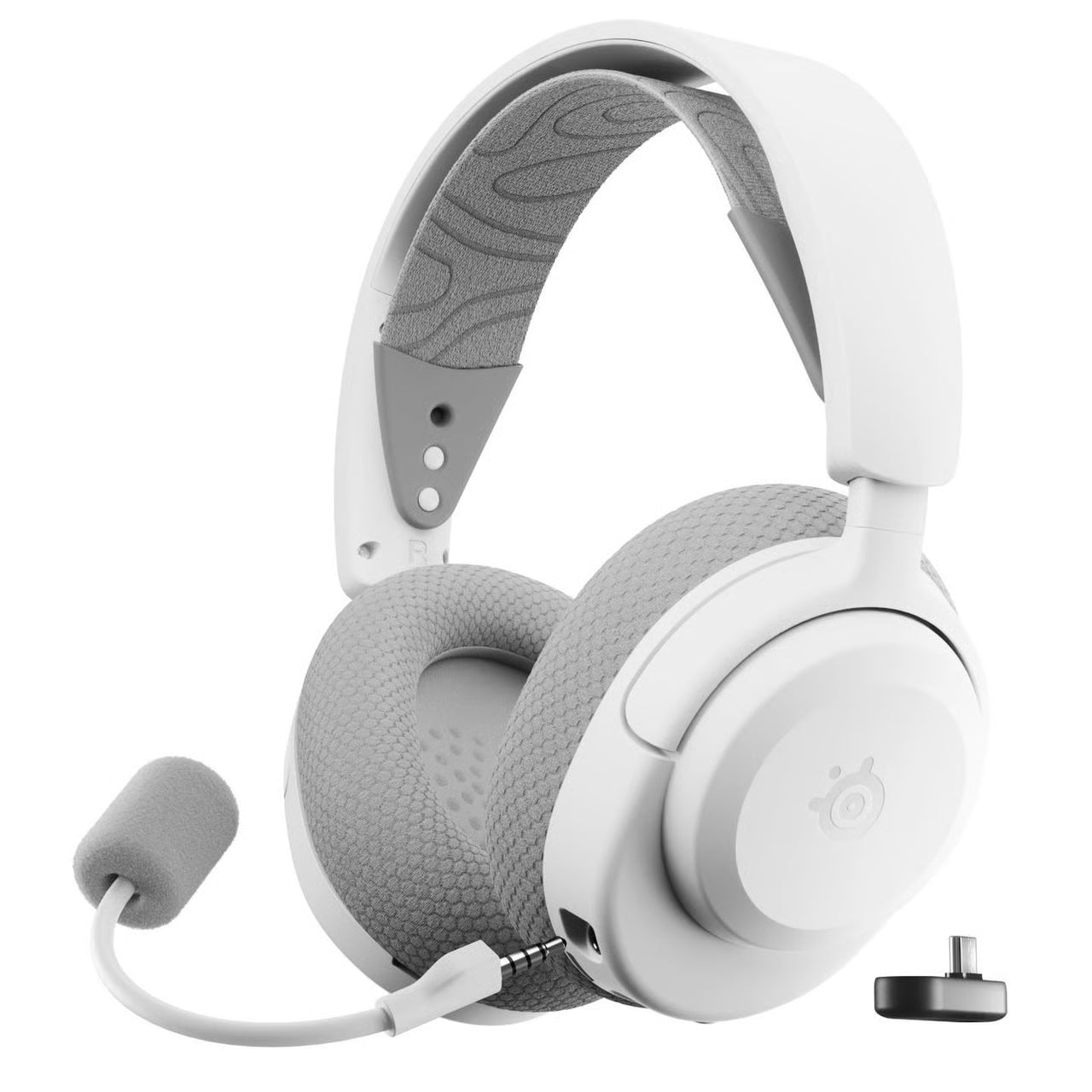 SteelSeries Arctis Nova 3X Wireless 2.4G 無線電競遊戲耳機 - 簡約白 White