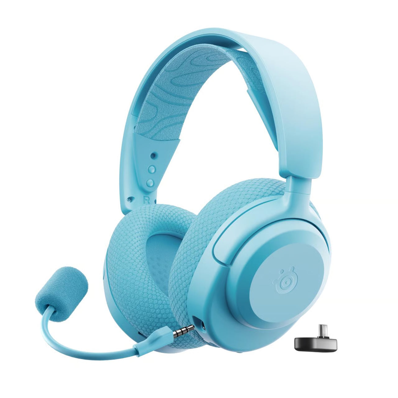 SteelSeries Arctis Nova 3X Wireless 2.4G 無線電競遊戲耳機 - 湖水藍 Aqua