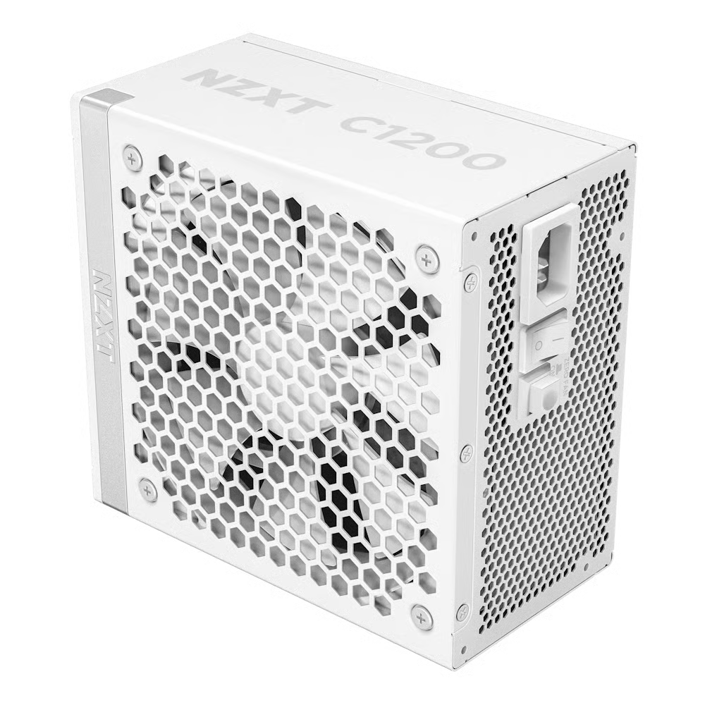 NZXT C1200 Gold ATX 3.1 1200W 80Plus Gold 金牌 全模組 火牛 - White 白色 - 10年保養