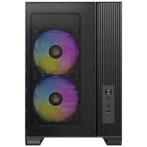 Antec FLUX M Micro-ATX 機箱 【預裝3把ARGB風扇+3把PWM風扇】 - 2年保養