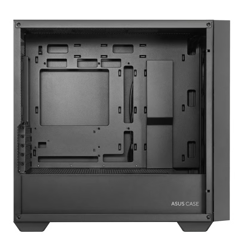 【支援MATX背插底板】 ASUS 華碩 A21 Micro-ATX 機箱 - Black 黑色