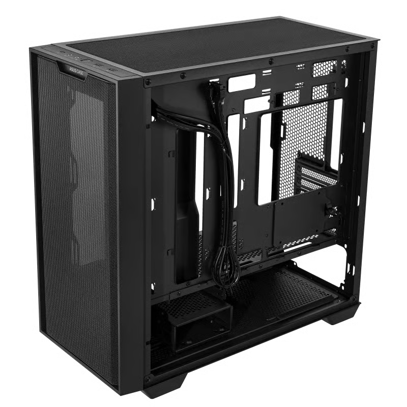 【支援MATX背插底板】 ASUS 華碩 A21 Micro-ATX 機箱 - Black 黑色