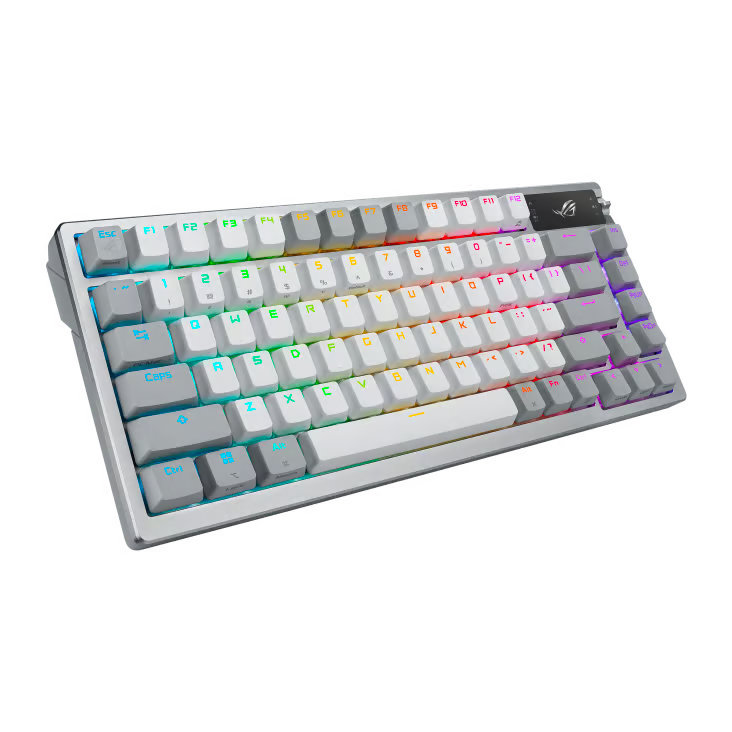 ASUS 華碩 ROG Azoth NX 75%無線自組電競機械鍵盤 (Storm軸) - White 白色