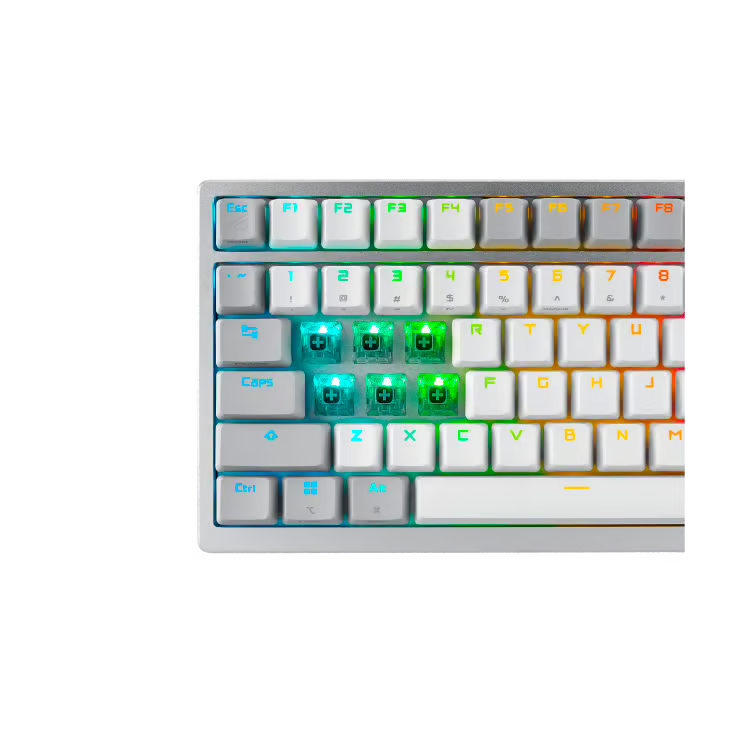 ASUS 華碩 ROG Azoth NX 75%無線自組電競機械鍵盤 (Storm軸) - White 白色