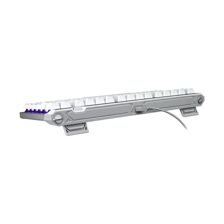 ASUS 華碩 ROG Falchion Ace 75 HE 機械電競鍵盤 〔HFX V2X 磁軸 英文 白色〕