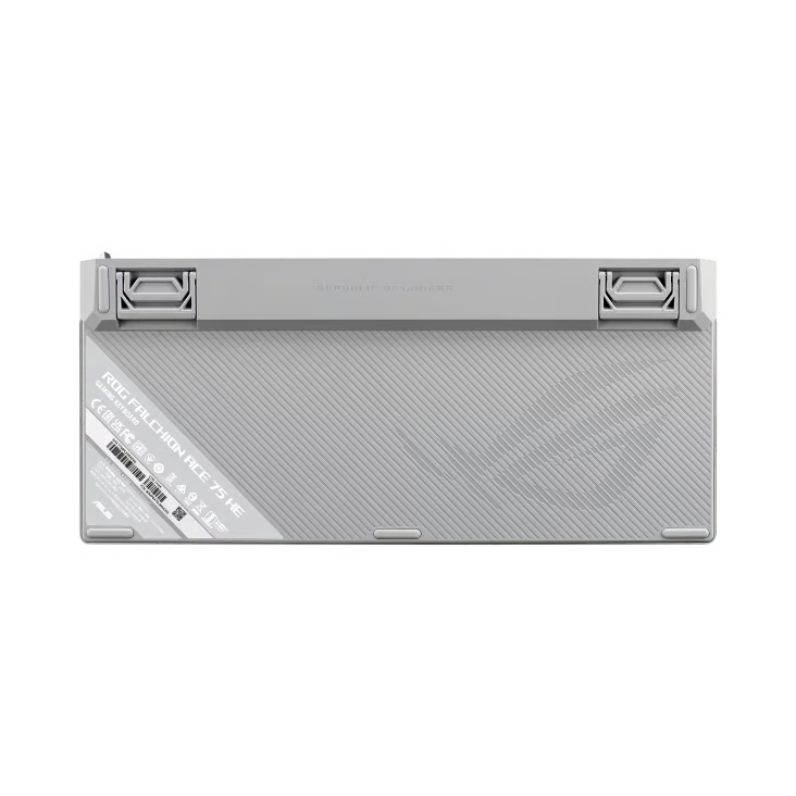 ASUS 華碩 ROG Falchion Ace 75 HE 機械電競鍵盤 〔HFX V2X 磁軸 英文 白色〕