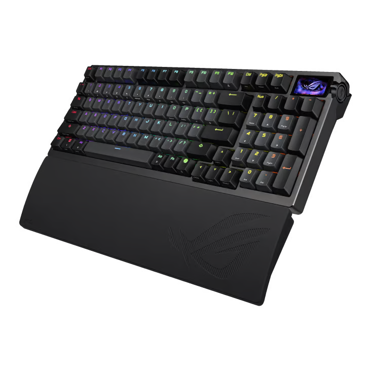 ASUS 華碩 ROG Azoth 96 HE 96% 無線電競機械鍵盤 - 黑色 (磁軸)