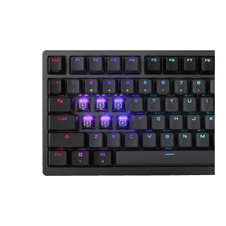 ASUS 華碩 ROG Azoth 96 HE 96% 無線電競機械鍵盤 - 黑色 (磁軸)