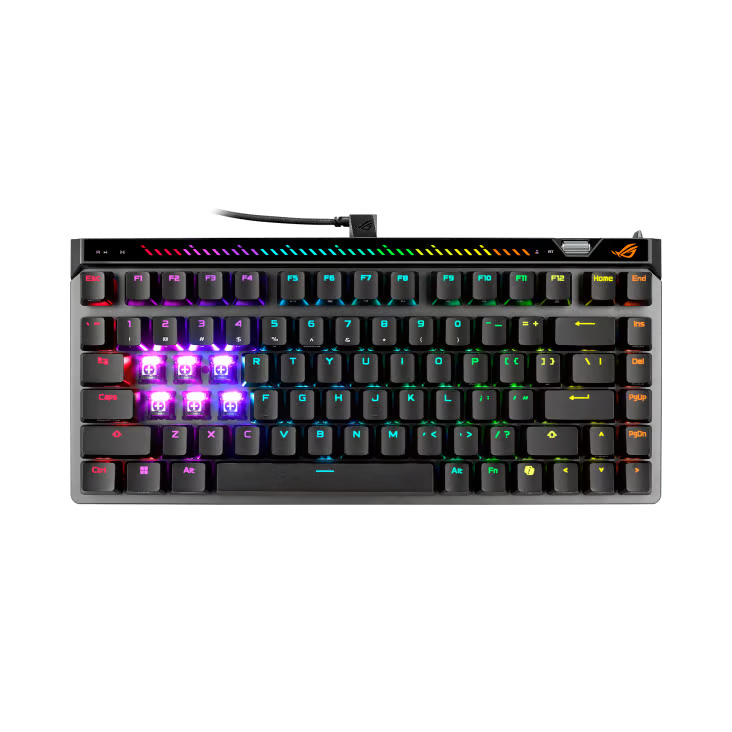 ASUS 華碩 ROG Falchion Ace 75 HE 機械電競鍵盤 〔HFX V2X 磁軸 英文〕