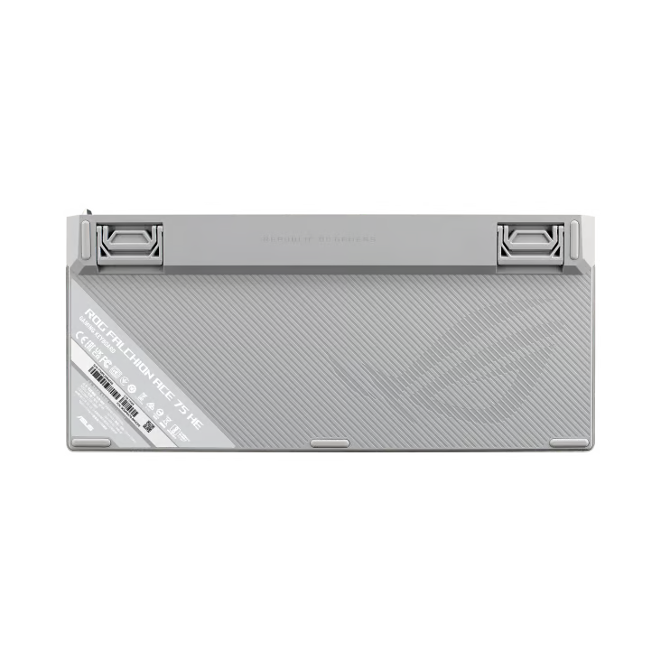 ASUS 華碩 ROG Falchion Ace 75 HE 機械電競鍵盤 〔HFX V2 磁軸/ 英文/ 白色〕