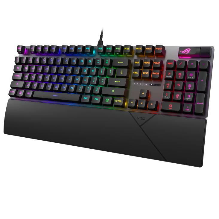 ASUS 華碩 ROG Strix Scope II 電競遊戲鍵盤 (RX 光學青軸)