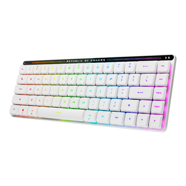 ROG Falchion RX Low Profile 矮軸 65% 精巧無線電競鍵盤 (RX光學紅軸)