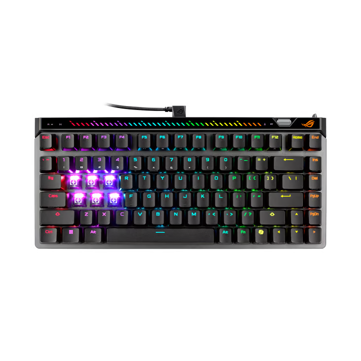 ASUS 華碩 ROG Falchion Ace 75 HE 機械電競鍵盤 〔HFX V2 磁軸 英文〕