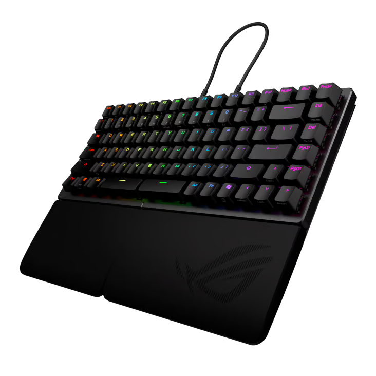 ASUS 華碩 ROG Falcata 75% 分離式 無線電競機械鍵盤 - HFX V2 磁軸 - 1年保養